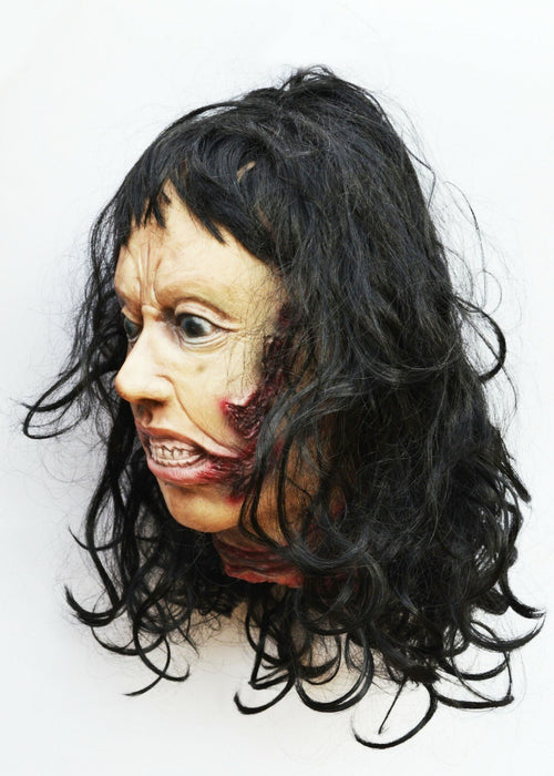 Life - Size Halloween Hanging Zombie Head Creepy Prop - Monsta Online