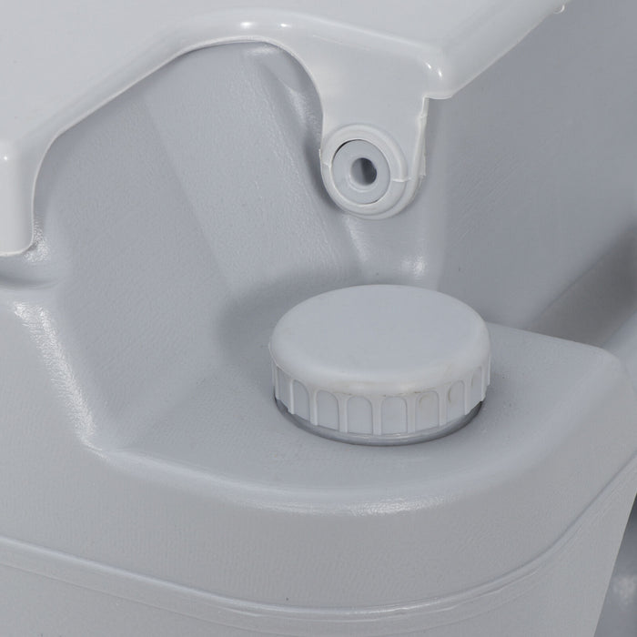 Large 6.6gal Portable Potty Toilet for Camping and Home Emergency - Monsta Online