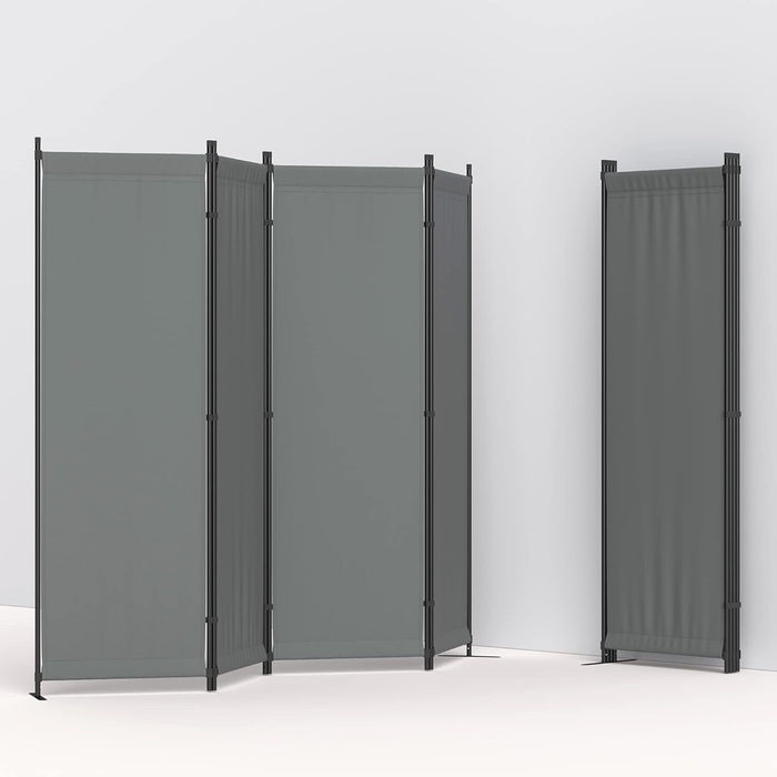 Foldable 4 Panel Privacy Screen Room Divider 88" with Freestanding Stability for Any Space - Monsta Online