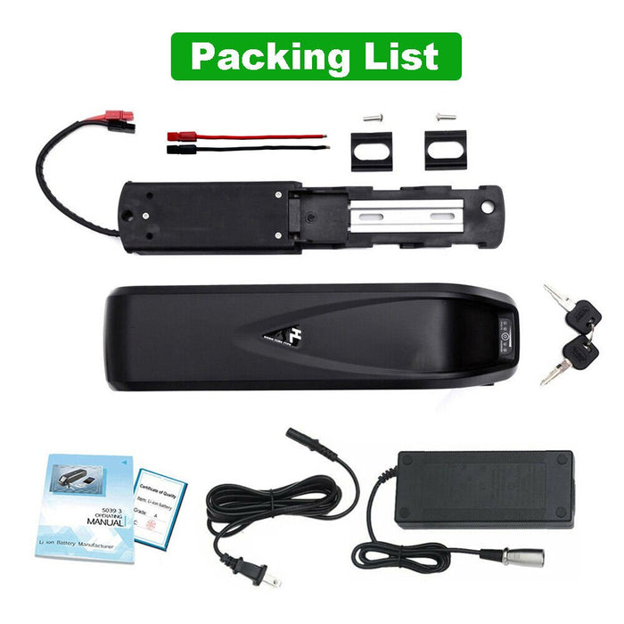 Durable 48V Lithium Electric Bike Battery for 200W - 1500W Motor - Monsta Online