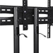 Height Adjustable Rolling TV Stand with Storage Shelves for 32–75 Inch Screens - Monsta Online