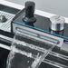 Modern 29.5" Stainless Steel Drop - In Waterfall Kitchen Sink with Pull Down Faucet - Monsta Online