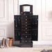 Deluxe 40 - Inch Wooden Jewelry Cabinet with Ample Drawer Storage - Monsta Online