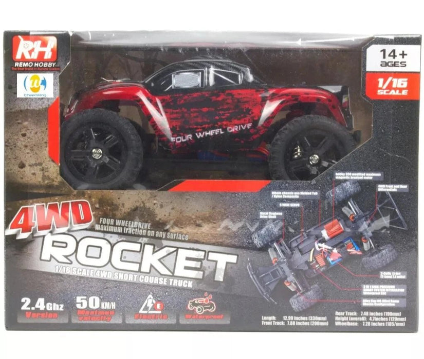 Rocket: Radio Control RC Racing Car - 40km/h RC Monster Truck For Boys Adults - Monsta Online