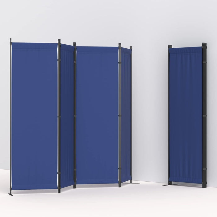 Foldable 4 Panel Privacy Screen Room Divider 88" with Freestanding Stability for Any Space - Monsta Online