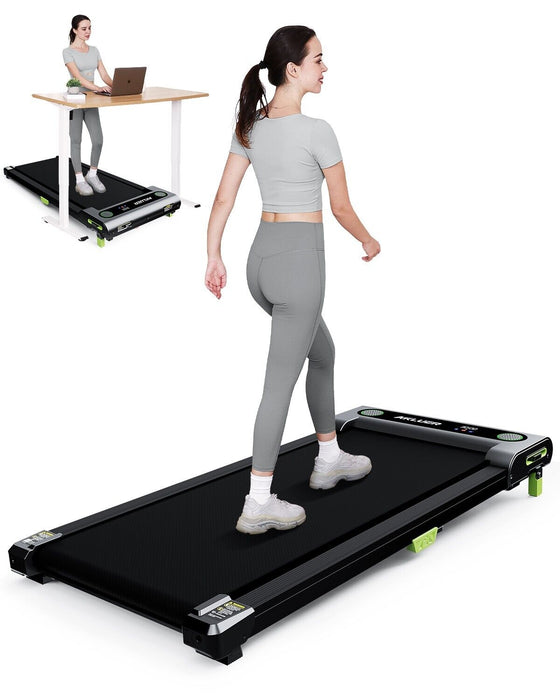 300LBS Portable Walking Pad with Incline Quiet Under Desk Treadmill - Monsta Online