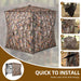 360 View Camouflage See Through Hunting Blind with Full Side Entry for 2 to 3 Persons - Monsta Online
