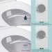Dual Nozzle Bidet Attachment with Left and Right Convertible Spray Control - Monsta Online