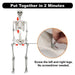 5.5FT Realistic Halloween Hanging Skeleton for Creepy Yard Decoration - Monsta Online