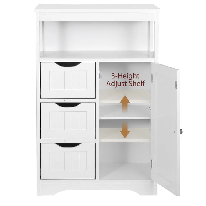 Modern Bathroom Cabinet with Adjustable Shelf for Smart Storage - Monsta Online