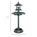 Elegant 3 - in - 1 Bird Bath with Feeder and Planter for a Charming Garden - Monsta Online
