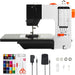 Deluxe Sewing Machine Set with Foot Pedal and 38 Built - In Stitches - Monsta Online