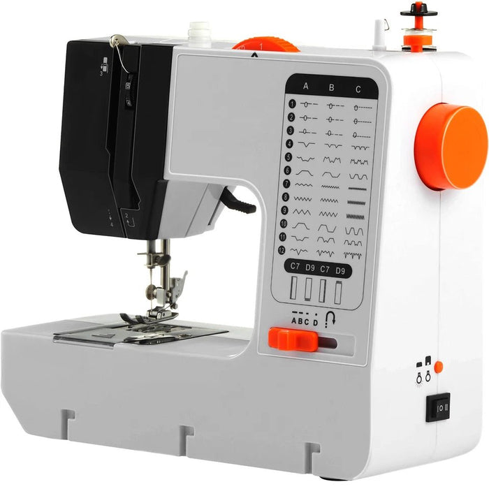 Deluxe Sewing Machine Set with Foot Pedal and 38 Built - In Stitches - Monsta Online