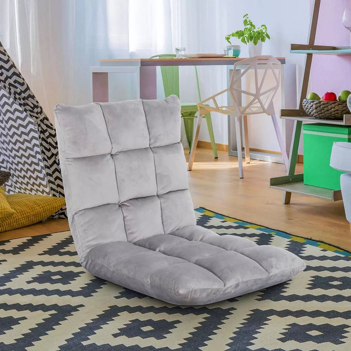 Ultimate Comfort Gaming Floor Chair with 14 - Position Recline and Back Support - Monsta Online