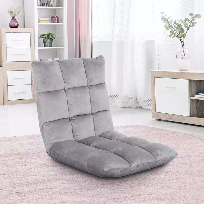 Ultimate Comfort Gaming Floor Chair with 14 - Position Recline and Back Support - Monsta Online
