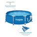 Premium 8ft Round Above Ground Pool Set Sturdy Frame for Outdoor Fun - Monsta Online