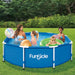Premium 8ft Round Above Ground Pool Set Sturdy Frame for Outdoor Fun - Monsta Online