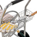 Portable Garden Hose Reel Cart with Wheels and Storage Basket - Monsta Online