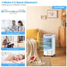 3 - IN - 1 Portable Evaporative Air Cooler with Multi - Speed Fan and Moisture Control - Monsta Online