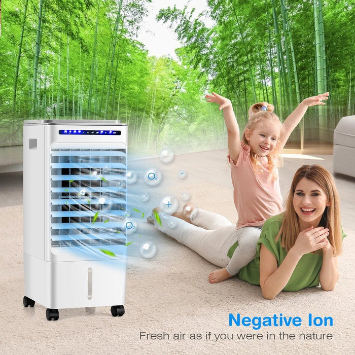 3 - IN - 1 Portable Evaporative Air Cooler with Multi - Speed Fan and Moisture Control - Monsta Online