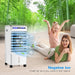 3 - IN - 1 Portable Evaporative Air Cooler with Multi - Speed Fan and Moisture Control - Monsta Online