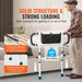 180° Foldable Safety Bed Rails for Seniors with Adjustable Handle and 450LBS Capacity - Monsta Online