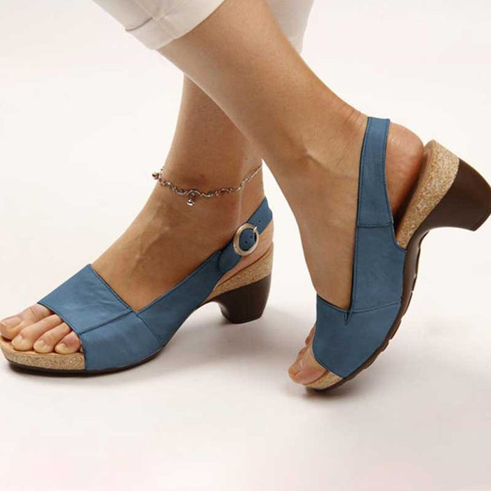 Orthopedic Wedge Sandals – Women's Cushioned Arch Support Platform Sandals - Monsta Online