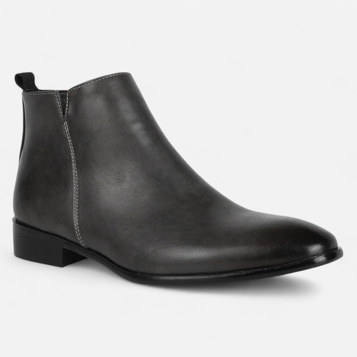 Men's Square - Toe Chelsea Boots – Sleek Pull - On Ankle Boots for Every Occasion - Monsta Online