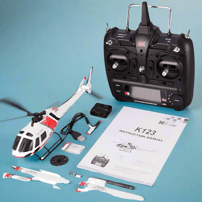 Sky Lancer: Advanced 6CH Flybarless RC Helicopter - Hobby Grade High - Performance Remote Control Aircraft for Hobbyists - Monsta Online