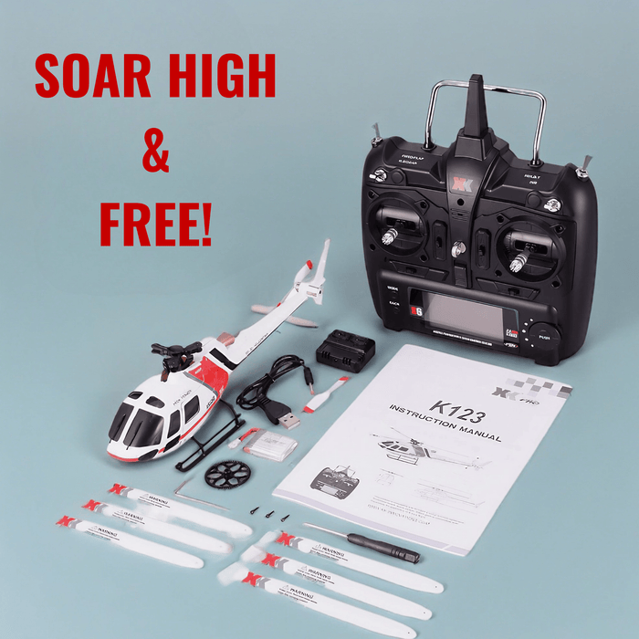 Sky Lancer: Advanced 6CH Flybarless RC Helicopter - Hobby Grade High - Performance Remote Control Aircraft for Hobbyists - Monsta Online