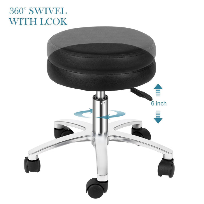 Professional No - plumbing Spa Pedicure Chair with Foot Bath and Rolling Stool - Monsta Online