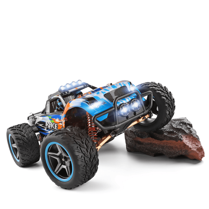 Speed Demon: 1:16 Scale 4WD RC Truck - Hobby Grade Off - Road Remote Control Vehicle for Hobbyists - Monsta Online