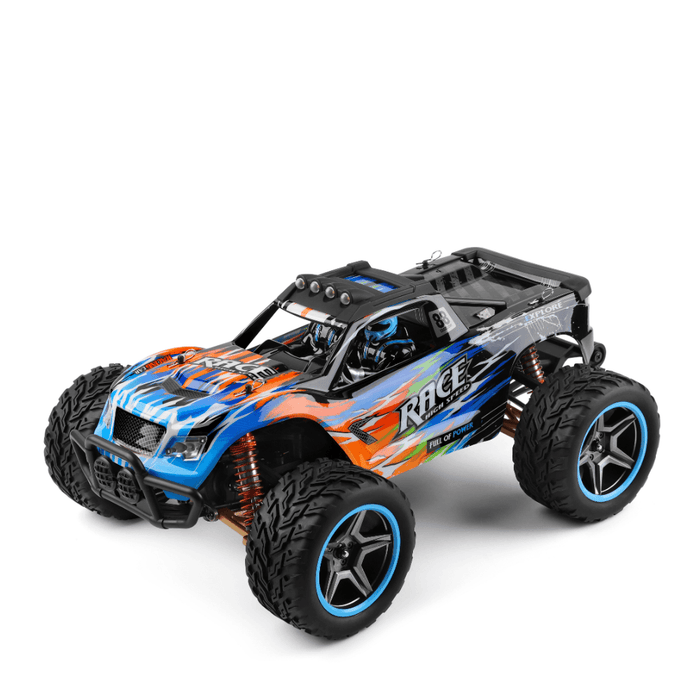 Speed Demon: 1:16 Scale 4WD RC Truck - Hobby Grade Off - Road Remote Control Vehicle for Hobbyists - Monsta Online