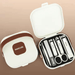 Luxury 7 - Piece Manicure Set – Portable Nail Care Kit with Precision Clippers & Case - Monsta Online
