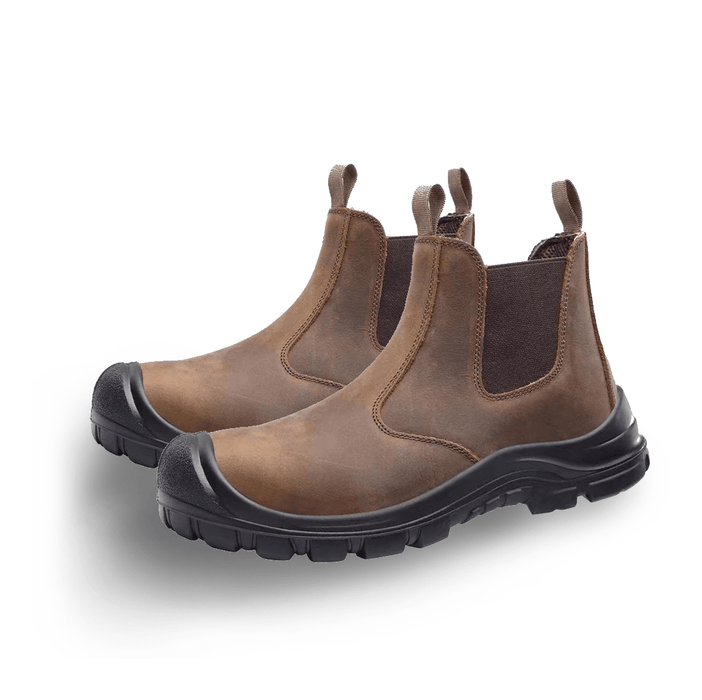 FlexGuard Orthopedic Safety Boots – Waterproof, Non - Slip & All - Day Comfort Work Shoes - Monsta Online