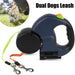 Tangle - Free Dual Dog Leash – 360° Swivel Double Lead for Puppies & Adult Dogs - Monsta Online