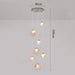 Nordic Staircase Chandelier – Dimmable LED Pendant Light for Grand Foyers & Villa Interiors - Monsta Online