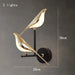 Luxurious Golden Bird Wall Sconce Lamp for Sophisticated Home Décor - Monsta Online
