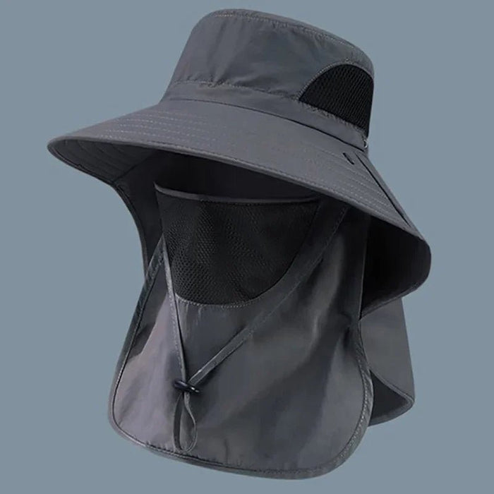 Premium UV Protection Sun Bucket Hat with Neck Flap for Outdoor Adventures - Monsta Online