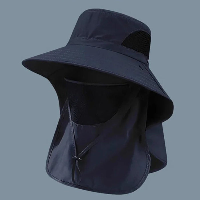 Premium UV Protection Sun Bucket Hat with Neck Flap for Outdoor Adventures - Monsta Online