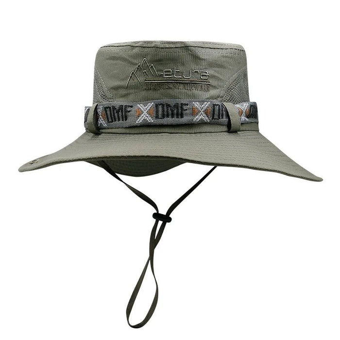 Sun Protection Wide Brim Sun Hat for Man - Hiking, Fishing and Beach Hat - Monsta Online
