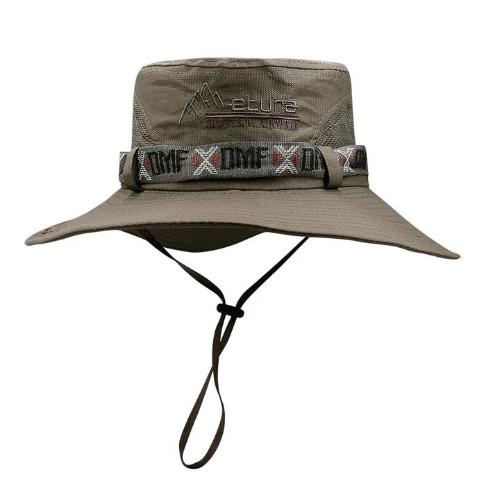 Sun Protection Wide Brim Sun Hat for Man - Hiking, Fishing and Beach Hat - Monsta Online
