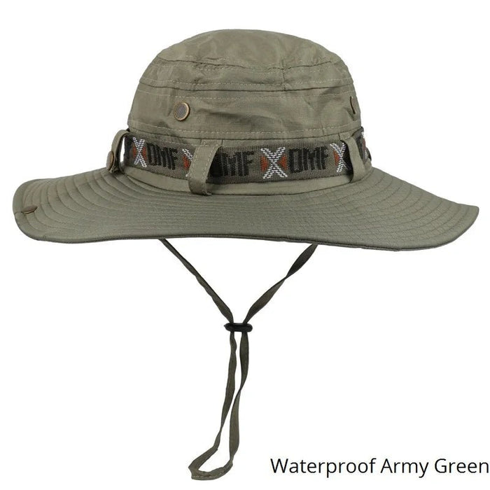 Sun Protection Wide Brim Sun Hat for Man - Hiking, Fishing and Beach Hat - Monsta Online