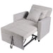 3 - in - 1 Convertible Sleeper Sofa Bed Chair With Reclining Lounger Function - Monsta Online