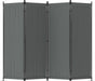 Foldable 4 Panel Privacy Screen Room Divider 88" with Freestanding Stability for Any Space - Monsta Online