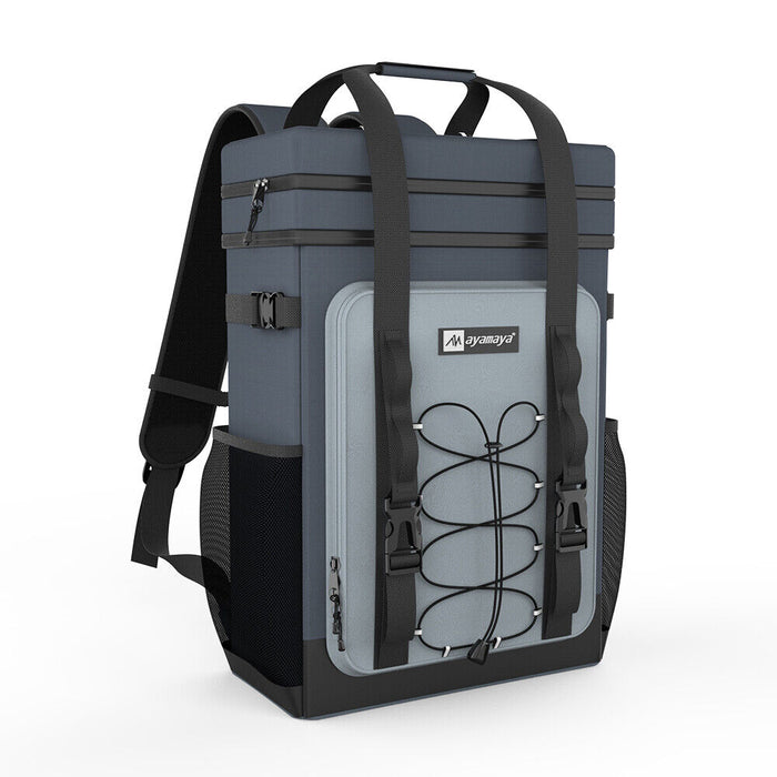 Heavy - Duty 30L Cooler Insulated Backpack with Leakproof Design for Camping and Travel - Monsta Online