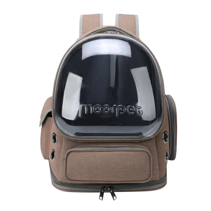 Breathable Transparent Cat Carrier Backpack for Safe and Comfortable Adventures - Monsta Online