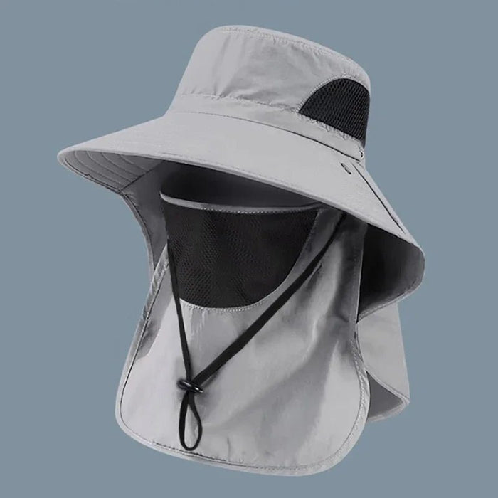 Premium UV Protection Sun Bucket Hat with Neck Flap for Outdoor Adventures - Monsta Online