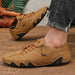 Men's Waterproof Leather Slip - On Loafers – Breathable Anti - Slip Casual Walking Shoes - Monsta Online