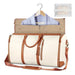 Premium Convertible PU Leather Garment Duffel Travel Bag - Monsta Online